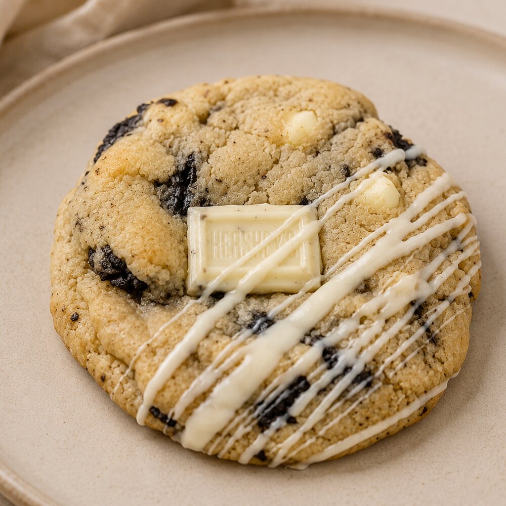 Cookies and cream cookie
